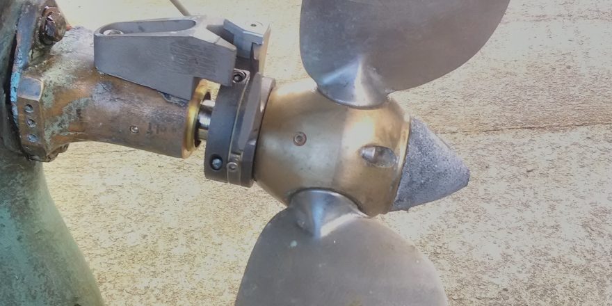New cutlass bearing and spurs rope cutter – Stuart Marine